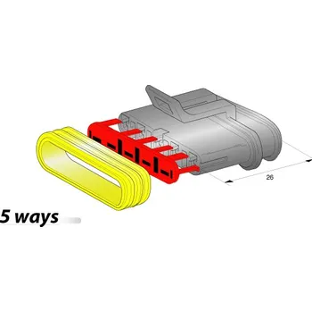 SUPERSEAL KIT D5 4423700 (komplet s konektory a těsněním)