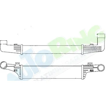 Chladič motoru Chladič vzduchu - intercooler MERCEDES E Class (W210) 05.95-02.03 LP.0000.1929.41-192941 - DOPRAVA ZDARMA