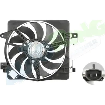 Ventilátor topení a klimatizace Ventilátor s krytem / úchytem - sahara FORD Ka (RBxx) 1996-10.08 LP.0000.2546.77-254677 - DOPRAVA ZDARMA