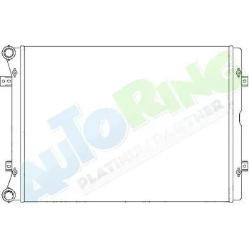 Chladič motoru Chladič vody FORD Galaxy (WGR) 03.00.-04.06 LP.0000.1641.48-164148 - DOPRAVA ZDARMA