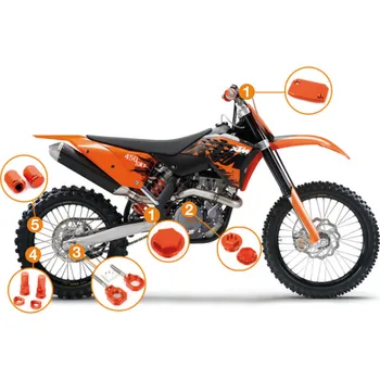 ACCOSSATO Italy Sada náhradních doplňků pro KTM SX-SXF/KTM EXC-F - Accossato offroad