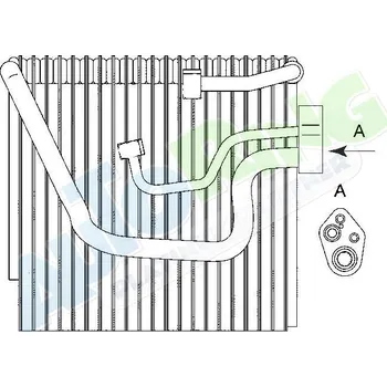 Výparník klimatizace Výparník klimatizace VOLVO S40,V40 (VS,VW) 06.95-06.00 LP.0000.2865.11-286511 - DOPRAVA ZDARMA