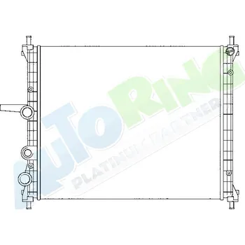 Chladič motoru Chladič vody FIAT Multipla (186) 1999-2005 LP.0000.1632.45-167448 - DOPRAVA ZDARMA