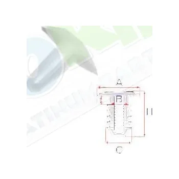 Auto-moto Úchytka HONDA Prelude (BB) 09.96-2002 LA.0000.8530.24-101676 - DOPRAVA ZDARMA