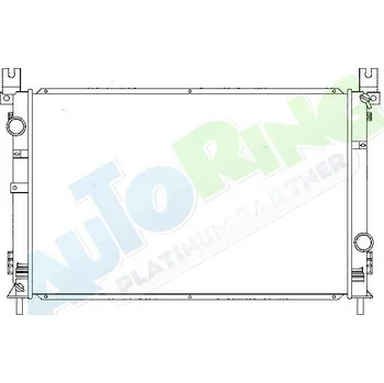 Chladič motoru Chladič vody CHRYSLER Pacifica 2004-08.06 LP.0000.1745.82-174582 - DOPRAVA ZDARMA