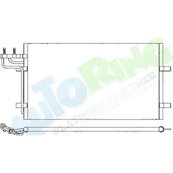 Výparník klimatizace Chladič klimatizace FORD Focus 2 (DAxx) 2005-2008 LP.0000.1476.77-147677 - DOPRAVA ZDARMA