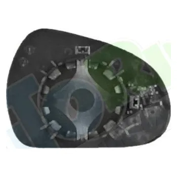 Auto zrcátko Sklo zrcátka vnějšího PEUGEOT 207 (Wxx) 04.2006-2014 LP.0000.0293.04-29304 - DOPRAVA ZDARMA