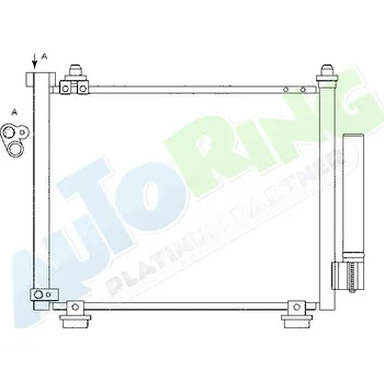 Výparník klimatizace Chladič klimatizace OPEL Agila (H00) 06.00-2008 LP.0000.1505.14-151759 - DOPRAVA ZDARMA