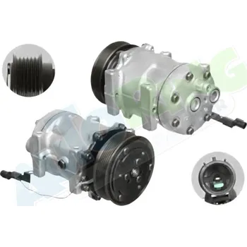 Kompresor klimatizace Kompresor klimatizace MITSUBISHI Carisma (DA0) 1995-09.00 LP.0000.2449.38-245723 - DOPRAVA ZDARMA