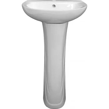 Keramické umyvadlo 50x40 cm 32016, bílé