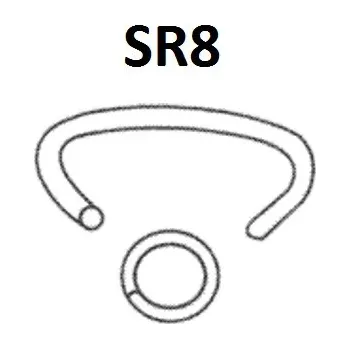 Kleště Bostitch C-kroužky SR8 19 mm, pozink, hliník, nerez 2500ks typ: RING616SS50 C-kroužky SR8 19 mm, nerez 2500ks