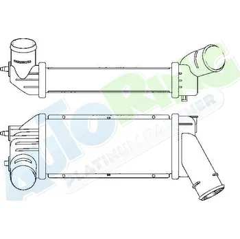 Chladič motoru Chladič vzduchu - intercooler CITROEN Xsara Picasso (N68) 1999-2011 LP.0000.1948.02-195045 - DOPRAVA ZDARMA
