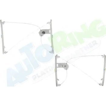 Stahovačka okna Mechanismus stahování oken elektrické bez motorku RENAULT Clio 3 (R0,1) 08.05-04.09 LA.0000.8671.88-84877 - DOPRAVA ZDARMA