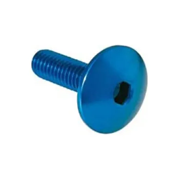 Šroub L.L.S. Titanium Racing Italy Šroub TTLEI (DIN 912) - vnitřní šestihran, plochá čočkovitá hlava, materiálové provedení AL7075 - ERGAL Barva: červená, Délka: 10 mm