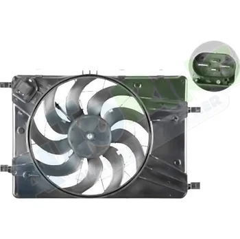 Ventilátor topení a klimatizace Ventilátor s krytem / úchytem - sahara CHEVROLET Cruze od 08.2009 LP.0000.2549.91-254991 - DOPRAVA ZDARMA
