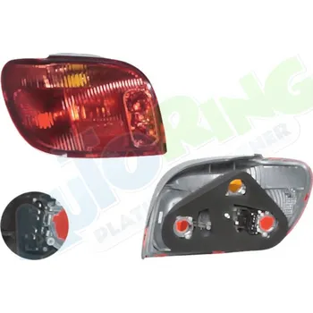 Zadní světlomet Zadní světlo TOYOTA Yaris (CP10,XP10) 04.02-2006 LA.0000.8716.08-4049 - DOPRAVA ZDARMA