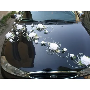 Svatební dekorace Dekorace na auto A02