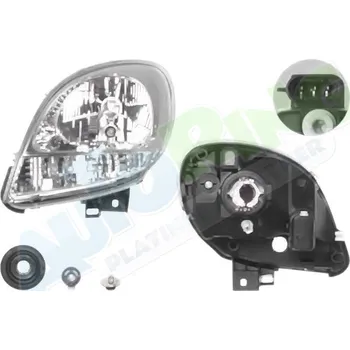 Přední světlomet Hlavní světlomet NISSAN Kubistar (X76) od 07.2003 LA.0000.8622.77-56605 - DOPRAVA ZDARMA