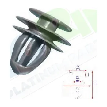 Auto-moto Úchytka HONDA CRV (RD) 1995-2002 LA.0000.8530.03-101460 - DOPRAVA ZDARMA