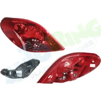 Zadní světlomet Zadní světlo PEUGEOT 207 (Wxx) 04.2006-2014 LA.0000.8648.19-7429 - DOPRAVA ZDARMA