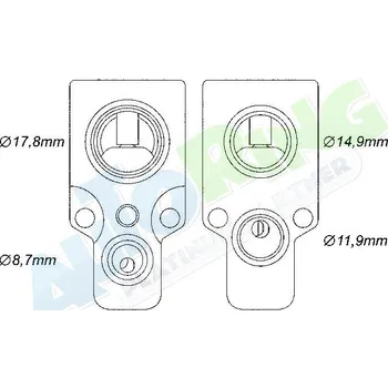 Ventil klimatizace Expanzní ventil klimatizace AUDI TT (8N) 1998-2006 LP.0000.2880.51-288290 - DOPRAVA ZDARMA