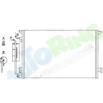 Výparník klimatizace Chladič klimatizace ALFA ROMEO 147 (937) 2000-11.04 LP.0000.1456.41-147230 - DOPRAVA ZDARMA