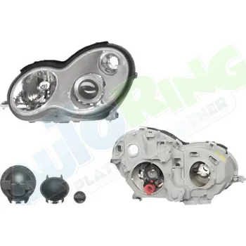 Přední světlomet Hlavní světlomet MERCEDES C Class (W203) 04.00-02.07 LA.0000.8576.81-51124 - DOPRAVA ZDARMA