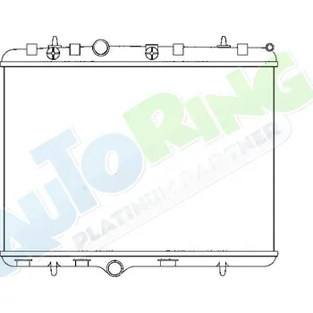 Chladič motoru Chladič vody CITROEN DS3 od 2010 LP.0000.1622.16-167996 - DOPRAVA ZDARMA