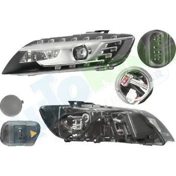Přední světlomet Hlavní světlomet AUDI Q7 (4L) od 2005 LA.0000.8410.48-54923 - DOPRAVA ZDARMA