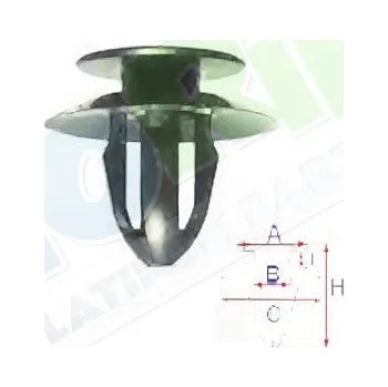 Auto-moto Úchytka BMW 5 (E39) 1996-05.04 LA.0000.8431.49-97095 - DOPRAVA ZDARMA