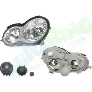 Přední světlomet Hlavní světlomet MERCEDES C Class (W203) 04.00-02.07 LA.0000.8576.78-52935 - DOPRAVA ZDARMA