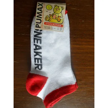 SNEAKER-dětské ponožky PUMAX 27-29 (18-19) (dětské kotníčkové ponoožky)