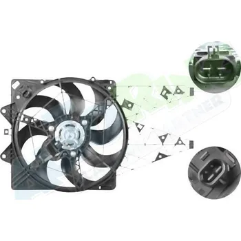 Ventilátor topení a klimatizace Ventilátor s krytem / úchytem - sahara FIAT Bravo (198) od 2007 LP.0000.2561.79-256179 - DOPRAVA ZDARMA