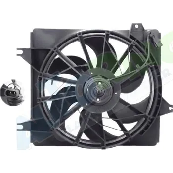 Ventilátor topení a klimatizace Ventilátor s krytem / úchytem - sahara HYUNDAI Coupé i Tiburon (RD) 1996-0901 LP.0000.2550.11-255011 - DOPRAVA ZDARMA