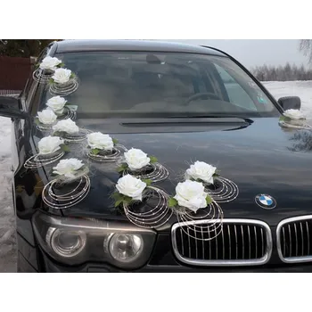 Svatební dekorace Dekorace na auto A07