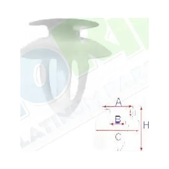 Oprava karosérie Úchytka MERCEDES C Class (W202) 1993-03.01 LA.0000.8580.04-99682 - DOPRAVA ZDARMA