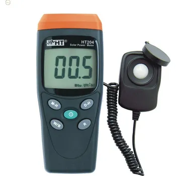 Luxmetr HT Instruments HT204 - Přenosný digitální měřič slunečního záření