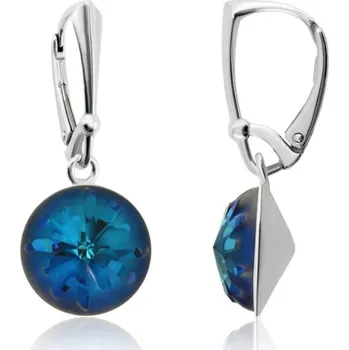 Náušnice Lafira stříbrné náušnice Urchin Blue 1075