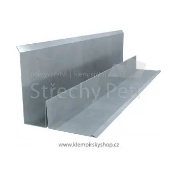 Střešní lemovaní Lemování ke zdi 330 mm TiZn