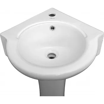 Keramické umyvadlo 41x41 cm 31803, rohové