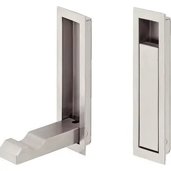 Nábytkové kování Šatní nerezový výklopný háček