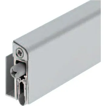 Zárubeň Práh dveřní padací těsnicí pro skleněné dveře DUO GS-8, délka 1083mm