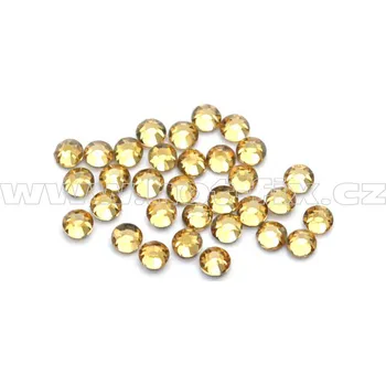 celobroušené hot-fix kameny Premium barva 110 Lt. Colorado Topaz, velikost SS6 až SS30, balení 144ks barva: celobroušený CBP/110 Lt. Colorado Topaz, velikost: velikost SS 6, balení: balení 1grs /144ks