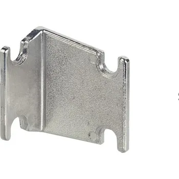 Držák zadní stěny zinkový poniklovaný