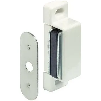 Magnetický uzávěr nábytkový, síla 2kg, střibrná barva