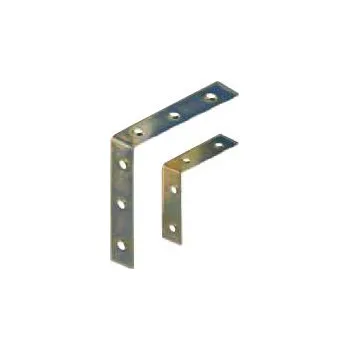 Nábytkové kování Úhelník spojovací klasik úhelník nerezový se 4 otvory, 50x50mm(AxB), C=15mm
