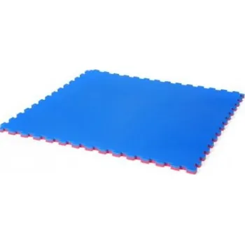 podložka na cvičení TATAMI TROCELLEN KARATE 2CM Barva: Červeno - modrá, Velikost: 100 x 100 x 2