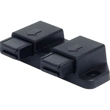 Nábytkové kování Magnetický tlačný uzávěr pro dvojité skleněné PUSH dveře