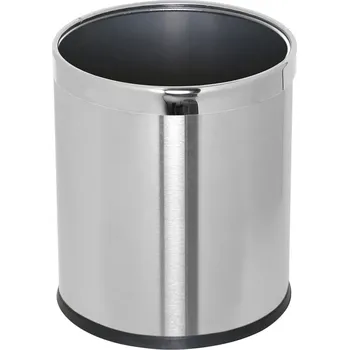 Odpadkový koš Jednostěnný odpadkový koš - Nerez - poslední kusy