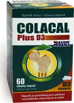 Kloubní výživa Dacom Pharma Colacal Plus D3 60 cps.